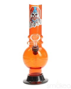 Graffix 8" Bubble Skinny Acrylic Bong