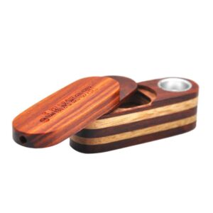Hornet Wooden Two Layer Portable Twister Pipe W/ Storage
