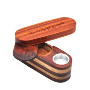 Hornet Wooden Two Layer Portable Twister Pipe W/ Storage