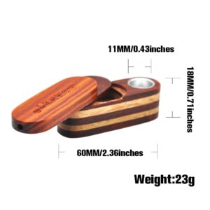Hornet Wooden Two Layer Portable Twister Pipe W/ Storage