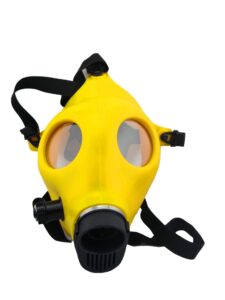 Smoking Silicone Gas Mask Bong with Acrylic Water Pipe