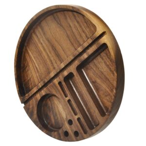 Walnut Solid Wood Cigarette Rolling Tray