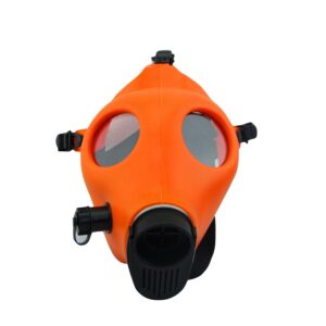 Smoking Silicone Gas Mask Bong with Acrylic Water Pipe