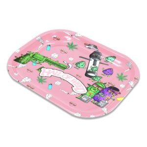 Metal Cigarette Panel Weed Rolling Tray