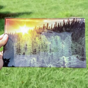 Anti Falling Glass Cigarette Smoking Rolling Tray