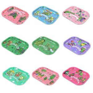 Multi Pattern Portable Tinplate Rolling Tray