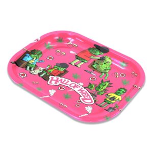 Metal Cigarette Panel Weed Rolling Tray