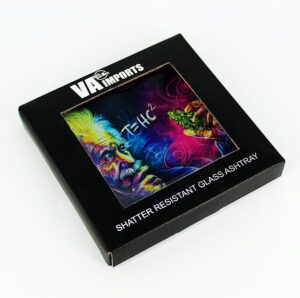 Glass Rectangular Cigarette Rolling Tray