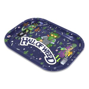 Metal Cigarette Panel Weed Rolling Tray