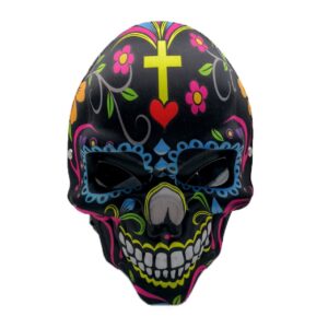 Skull Silicone Gas Mask Bong with Acrylic Water Pipe