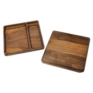 Walnut Wooden Large Smoke Rolling Tray