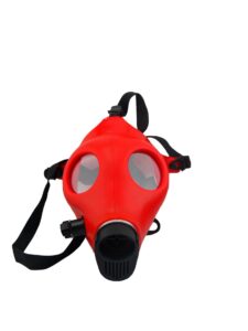 Smoking Silicone Gas Mask Bong with Acrylic Water Pipe