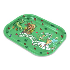 Metal Cigarette Panel Weed Rolling Tray