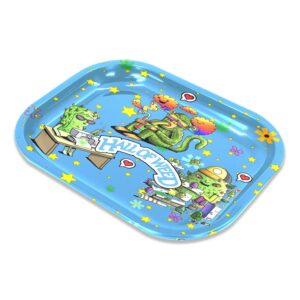 Metal Cigarette Panel Weed Rolling Tray
