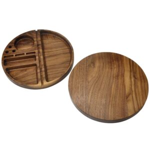 Walnut Solid Wood Cigarette Rolling Tray