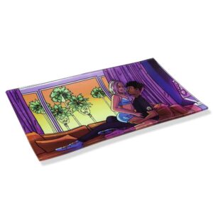 New Lady Anti Falling Glass Cigarette Rolling Tray