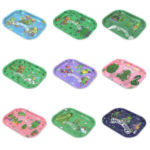 Multi Pattern Portable Tinplate Rolling Tray