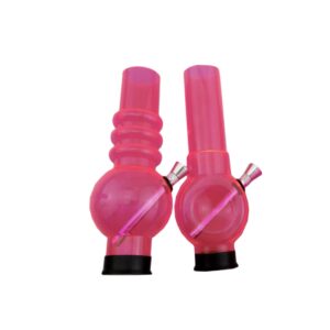 Two Tone Silicone Gas Mask Bong with Acrylic Skull Bong