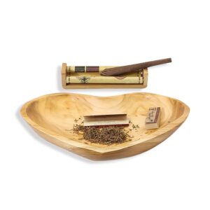 Wooden Cigarette Operation Panel Rolling Tray