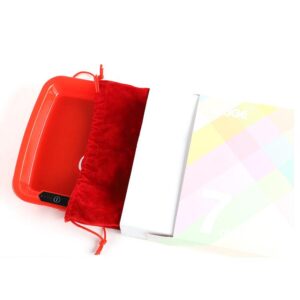 Portable LED Luminous Metal Rolling Tray