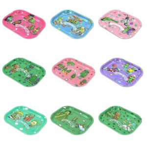 Multi Pattern Portable Tinplate Rolling Tray