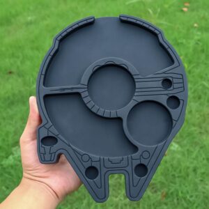 Star Wars Shape Silicon Cigarette Rolling Tray