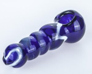 Blue Maria Rings Glass Pipe