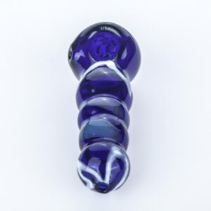 Blue Maria Rings Glass Pipe