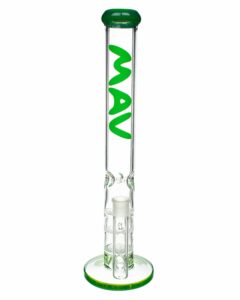 mav-glass-color-accented-triple-honeycomb-disc-straight-tube-forest-green-bong-33650-forest-15596034588746 Color Accented Triple Honeycomb Disc Straight Tube Bong