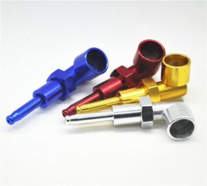 Mini Metallic "Screw" Stealth Portable Pipe(Random Color)