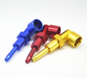 Mini Metallic "Screw" Stealth Portable Pipe(Random Color)