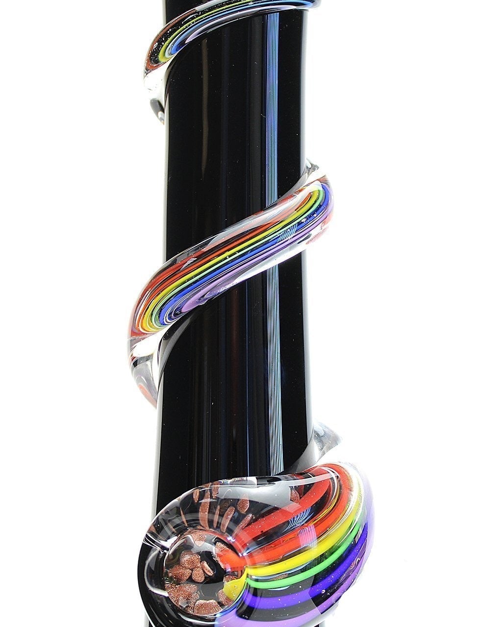 noble-glass-medium-rainbow-wrapped-soft-glass-bong-12817416224870 Noble Glass Medium Rainbow Wrapped Soft Glass Bong