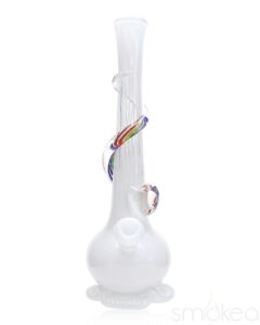 noble-glass-medium-rainbow-wrapped-soft-glass-bong-white-12817416290406 Noble Glass Medium Rainbow Wrapped Soft Glass Bong