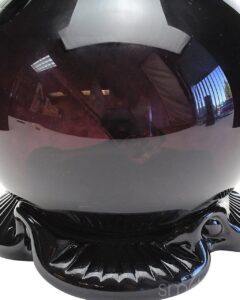 Noble Glass Medium Rasta Wrapped Soft Glass Bong