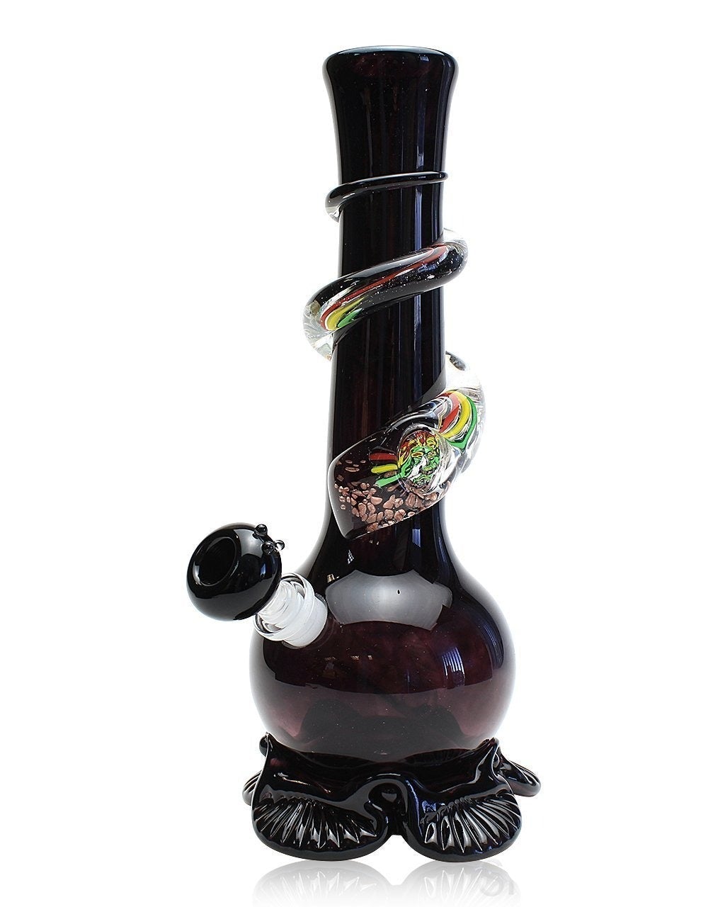 noble-glass-small-rasta-wrapped-soft-glass-bong-12817214865510_817b54fa-3a11-4755-8817-bb7f7490d873 Noble Glass Small Rasta Wrapped Soft Glass Bong