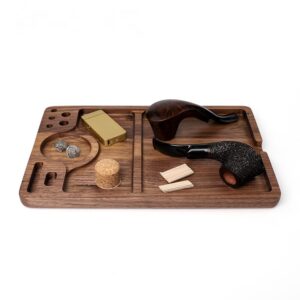 Wood Walnut Straw Tobacco Rolling Tray