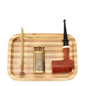 Bamboo&Wood Grass Cigarette Rolling Tray