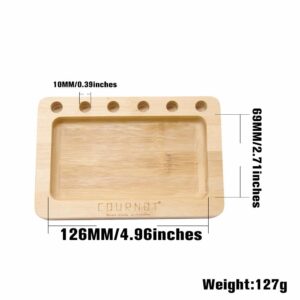 Small Bamboo Smoking Rolling Tray
