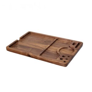 Wood Walnut Straw Tobacco Rolling Tray