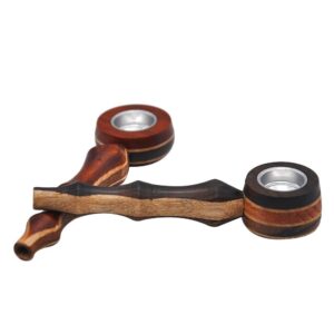Portable Wooden Pipe (Random Color)