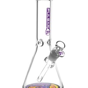 Pulsar 10" Psychedelic Jaguar Beaker Bong
