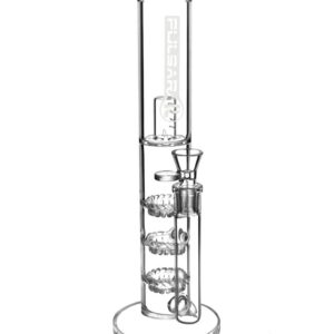 Pulsar 14" Straight Triple Turbine Bong
