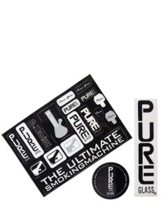 pure-glass-14-deluxe-straight-tube-bong-15449379340362 14" Deluxe Straight Tube