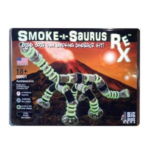 Big Pipe Smoke A Saurus Rex Metal Pipe Super Kit