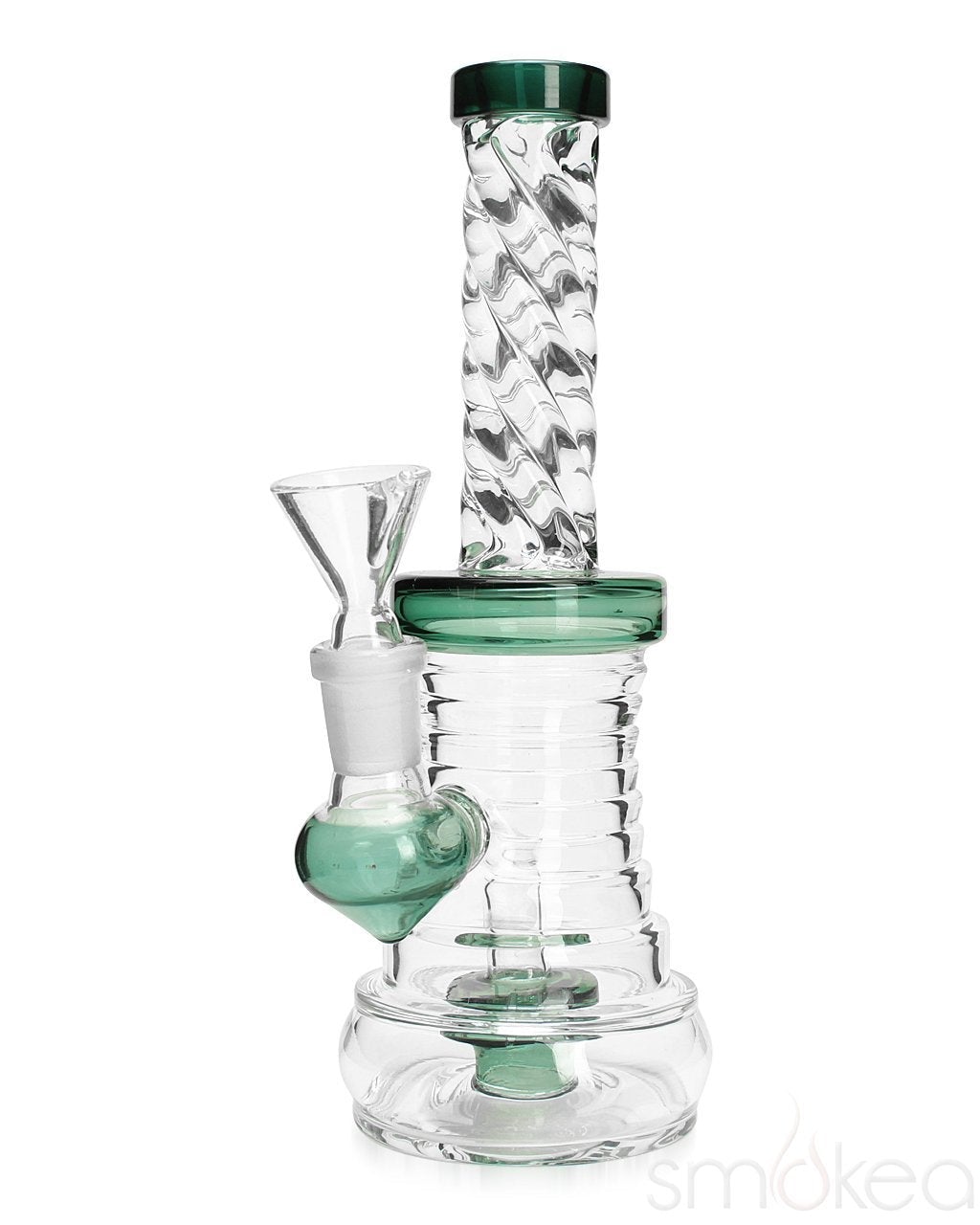 smokea-8-cut-glass-mini-bong-4155750875238_89847ae3-7801-4d0a-8f20-f66b39b968a8 SMOKEA 8" Cut Glass Mini Bong