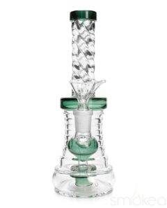 smokea-8-cut-glass-mini-bong-lake-green-4155750776934_b4037fff-61d1-478b-bf73-c259063116ad SMOKEA 8" Cut Glass Mini Bong