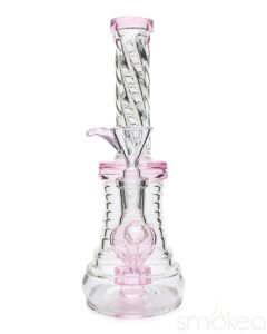 smokea-8-cut-glass-mini-bong-pink-12176051109990_29a6035e-45e6-41a9-b41e-38c868a2947c SMOKEA 8" Cut Glass Mini Bong