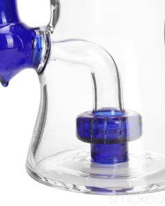 smokea-8-cut-glass-mini-bong-w-bent-neck-4155728625766 SMOKEA 8" Cut Glass Mini Bong w/ Bent Neck