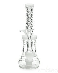 smokea-8-cut-glass-mini-bong-white-13101425229926_9eb3f02a-9457-49d8-a840-366e0fc914e7 SMOKEA 8" Cut Glass Mini Bong