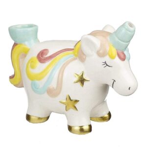 SMOKEA Ceramic Unicorn Pipe